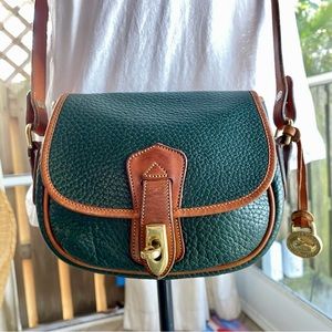 Dooney and Bourke Evergreen Fir Crossbody Bag Vintage